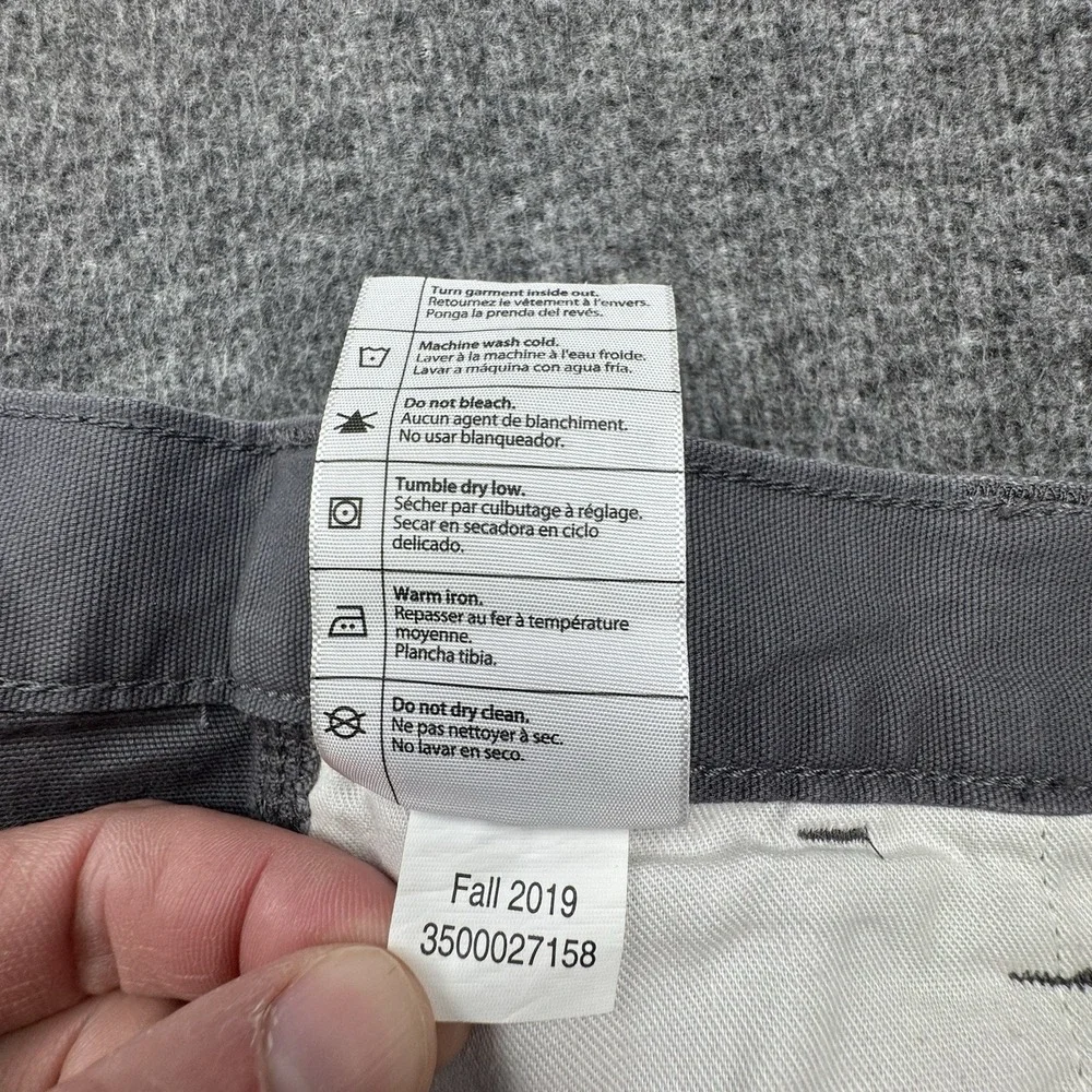 Carhartt Shorts Men's Sz 38 Gray Rugged Flex Relaxed Fit Canvas Work‎ 102514
